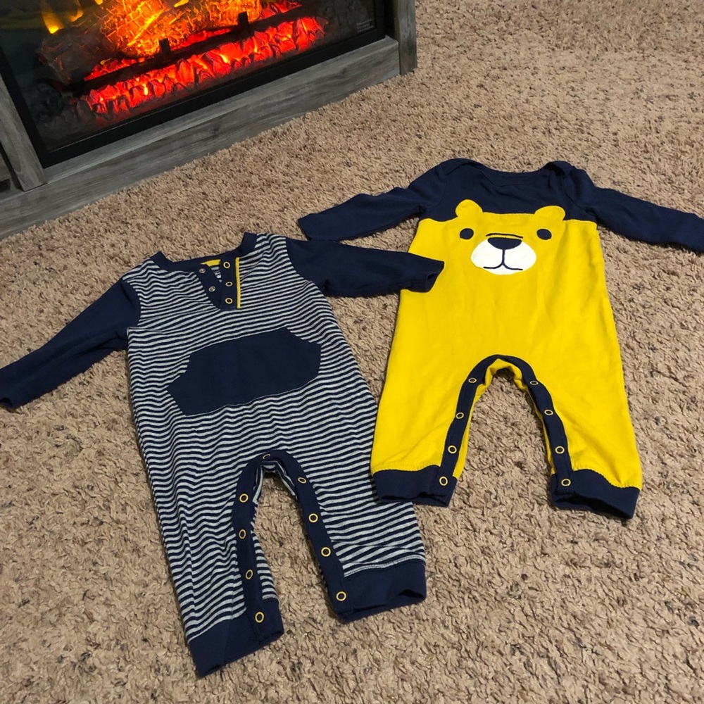 (2) Cat & Jack jumpsuits - super comfy & cute!